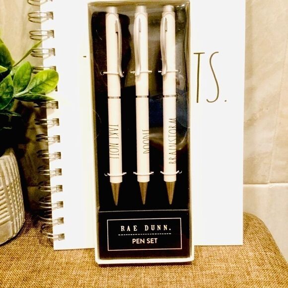 RAE
DUNN Pen Set and Notebook. - Picture 2 of 3